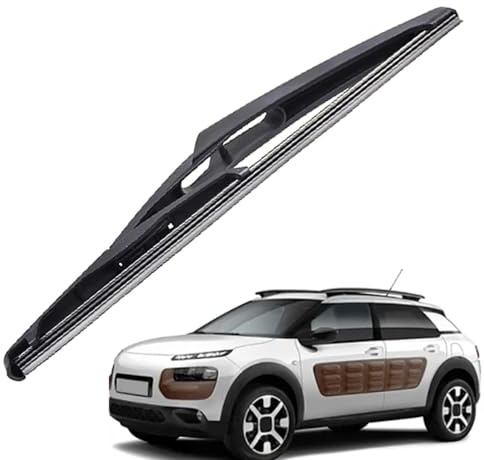 XIXIYAN Escobilla Trasero Limpiaparabrisas para Citroen C4 Cactus 2014-2023, 10” Cuchilla Escobillas Parabrisas Ventana Trasera Coche Repuesto