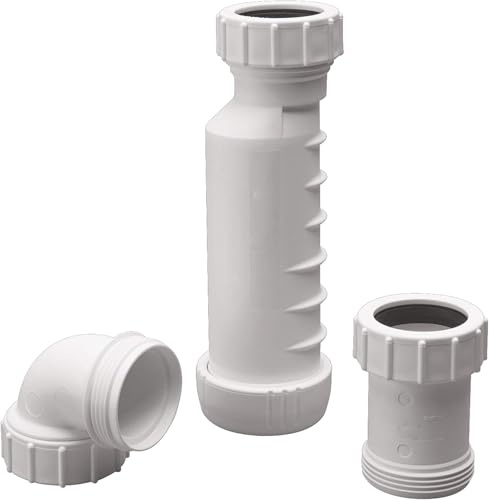 Sifone P autosigillante senz'acqua 1-1/2, valvola di scarico sanitaria HepvO unidirezionale Tecnologia di tenuta a secco trappola aggiornata previene il riflusso di aria e acque reflue Garanzia di