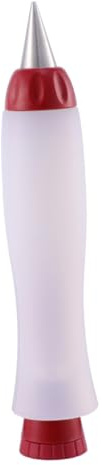 CHICAMPERA Stylo à Décorer Les Gâteaux 25ml en Silicone Fête Halloween | Flexible et Rechargeable, pour Biscuits au Sucre et Buttercream, Acier Inoxydable, 1 Pièce Style Aléatoire