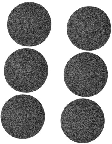 Ciieeo 6Pcs Activated Carbon Filters for Kitchen Compost Bin Round Replacement Pads for Indoor Countertop Composter Advanced Odor Filtration Easy Installation