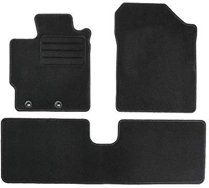 TEXER Textil Fußmatten Passend für Toyota Yaris III Bj. 2014- Basic