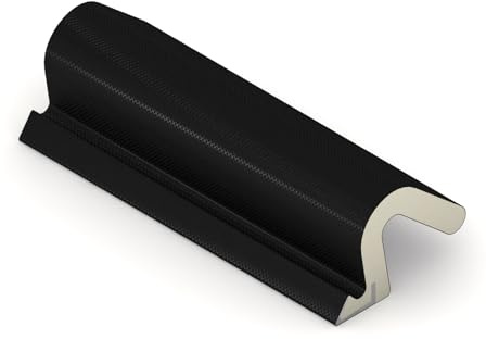 Aquamac 89 Weather Draught Seal Qlon Black 2.1 Mtr Length 17mm X 11mm
