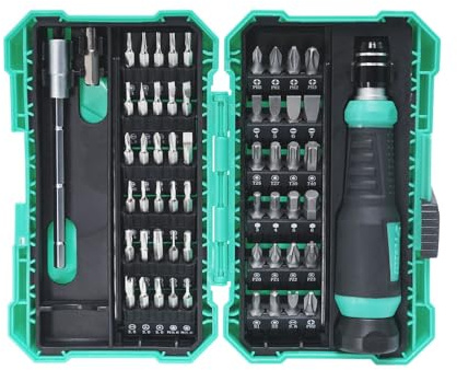 ProsKit Set Schraubendreher sd-9857 m 57 Bit Driver Kit für kompatible Apple MacBook, iPhone, Handys, Smartphone, Game Spielekonsole, Laptop, Dektop, Tablet