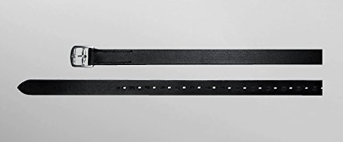 Passier Steigbügelriemen, Ledersteigbügelriemen, 2.9cm breit Länge 170cm, Farbe schwarz