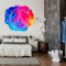 Dekoratives Vinyl für die Wand Peace | verschiedene Größen 100 x 85 cm | Dekorativer Aufkleber mit elegantem Design