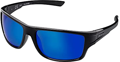 Berkley B11 Sunglasses Sonnenbrillen, Black/Gray/Blue Revo