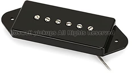 Roswell Pickups P90D Dogear Black - P90 Tonabnehmer für Gitarren