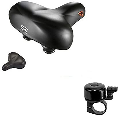 Selle Royal Premium Range Torx Unisex Sattel schwarz Fahrradsattel inkl.maxxi4you Fahrradklingel