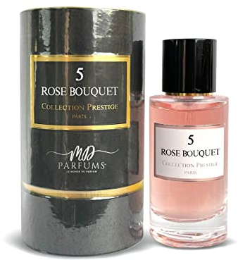 MDPARFUMS - Collezione Privata CP Prestige - Rose Bouquet numero 5 - Eau de Parfum Femminin - 50 ml - Fragranza floreale e ambra - Note di pera, Tuberosa e ambra