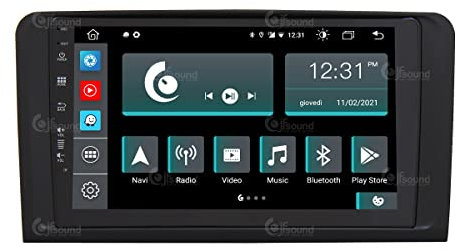 Radio de Coche para Mercedes ML Android GPS Bluetooth WiFi USB Dab+ Touchscreen 9 8core Carplay AndroidAuto
