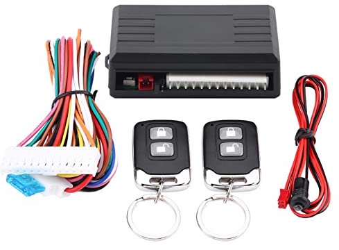 TKSE Keyless Entry System, Trunk Release Car Keyless Entry System Door Lock Central Locking Remote Control Kit Universal
