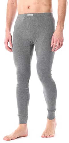 Ladeheid Termo Lange Unterhosen Herren warm und bequem aus Baumwolle Thermounterhose Knöchellänge für kalte Tage Winter Herren Unterwäsche LA40-247