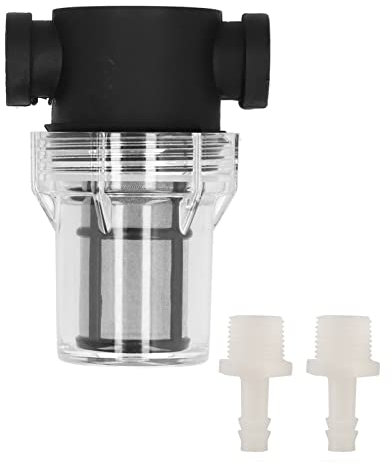 Filtro per Birra, Filtro in Linea per Birra per Birrificio Domestico 150 Micron 80 Mesh Filtraggio di Acqua e Birra Filtro per Birra con Tubo Flessibile da 12 Mm Filtro per Birra