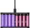 LIMETA 8 AIR AA AAA Battery Charger - Fast Charger Max 27W USB-C for Rechargeable Batteries​ ​for NiMH, Li-ion, NiCd with APP Power Display & Smart LED Indicator