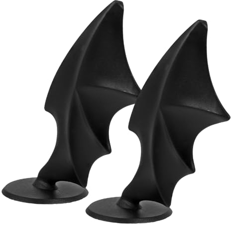 LIFKOME 1 Paar Haarschmuck Mit Bösen Flügeln Kopfschmuck Mit Bösen Flügeln Hörner Für Skihelme Fahrradhelmhörner Kopfschmuck Mit Fledermausflügeln Zubehör Persönlichkeit Plastik