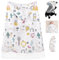 Bebear Summer Cover for Baby Carrier Universal Hoodie Baby Carrier Cover for All Seasons, Animal