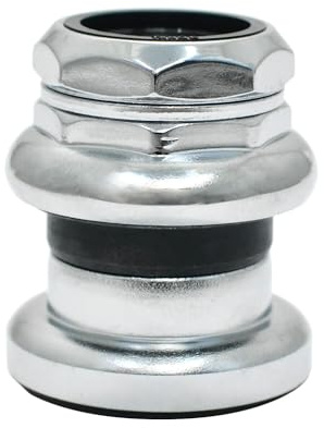 Tange-Seiki Passage TAST2990 Headset mit Gewinde, 26,4 mm, Crown Race, Silber