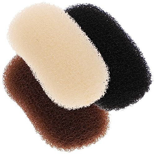 Mikinona Lot De 3 Pinces Volume Pour Cheveux Invisibles Coussinets Moelleux, Taille Moyenne, Rehausseurs De Cheveux Pour Femmes, Accessoires Capillaires Pour Mariage Et Fête