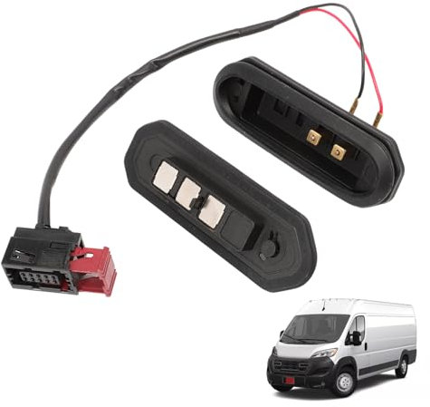 Interrupteur Contact Porte Coulissante Pour Ducato Jumper II Boxer 2006-, 1348483080 6365C5 2+3 Broches, Prise Faisceau Câbles Porte Contact Verrouillage Centralisé Avec