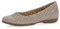 Gabor Damen Klassische Ballerinas, Frauen Flats,Sommerschuhe,Slipper,Ballerina-Schuhe,Ballett-Schuhe,Ballet-Flats,flach,leinen,35 EU / 2.5 UK