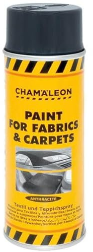 Chamäleon Espray para alfombras Cabriolet Cabrio Alfombra Spray de color negro, gris antracita, 400 ml