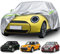 Autoabdeckung für BMW Mini Cooper Vollgarage Ersatz für Mini Cooper 3 Doors 2013-2025,Wasserdicht Atmungsaktiv mit Reißverschluss und winddichtem Gurt, Outdoor Abdeckplane für Regen Sonne Staub Schutz