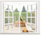 Zanzariera Magnetica per Finestra 90x140 cm, Varie Taglie Zanzariera Tenda Magnetica, Maglia Fine, Facile Da Installare per Tutti Terrazza Porte e Finestre, Bianco