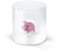 WD Lifestyle - Glas aus Borosilikatglas 250 ml mit Dekoration aus farbigem Glas innen (Raviolett)