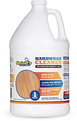 Sheiner's Hardwood Floor Cleaner, Effective for Cleaning Wood and Laminate Floors and Surfaces, 1 Gallon