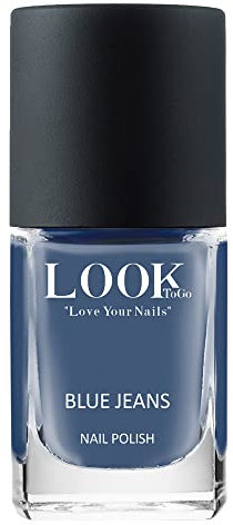 Look To Go • veganer Nagellack • BLUE JEANS • 21-free & PETA approved • Made in Germany • 12ml