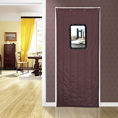 Icegrey Thermal Protective Curtain For Door Insulation Protection Panel Insulation Blackout Curtain Waterproof Windproof Noise Isolation, ICG-YONGT-001-8-100x200cm(40x60cm)