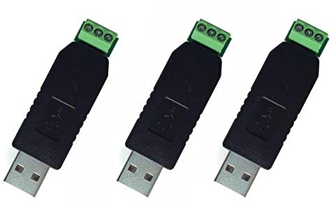 DollaTek 3Pcs CH340E USB to TTL USB to RS485 Converter Adapter Window 7/8 XP Linux Vista