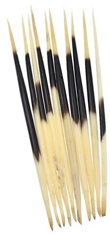 Kesheng 10 Stücke Stachelschweinborsten Porcupine Quills Basteln Ornament Dekor