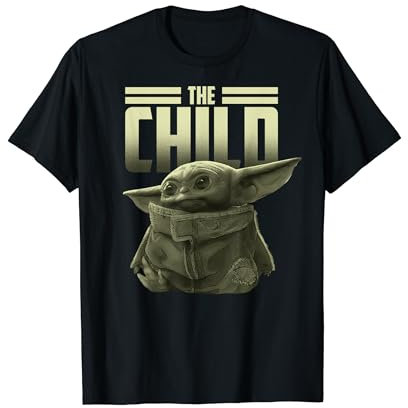 Star Wars The Mandalorian The Child Simple Portrait T-Shirt
