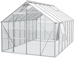 Vitavia Meridian 1 11500 ESG 3 mm Gewächshaus 2 Dachfenster 1 Seitenfenster Hobbygärtner