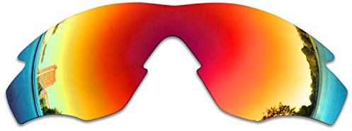 SOODASE Für Oakley M2 Sonnenbrillen Rot Polarisierte Ersatzgläser