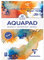 Clairefontaine 975723C - Malblock Aquarell Papier mittelfein gekörnt Goldline Aqua 20 Blatt 42x59,4 cm 300g