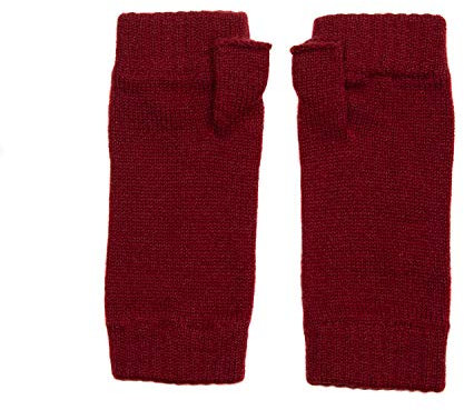 Graham Cashmere - Fingerlose Handgelenkstulpen aus reinem Kaschmir, hergestellt in Schottland, in Geschenkverpackung Gr. Einheitsgröße, Port