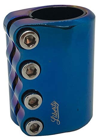 Liberty Pro Scooters - aXis SCS Compression Clamp (Blue Chrome)