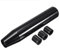 CENPEK 13 cm Auto Schaltknauf, verlängerte gewichtete Aluminium-Legierung, Auto-Schaltknauf, M8, M10, M12 Schraube Auto Universal Schaltgetriebe (schwarz)
