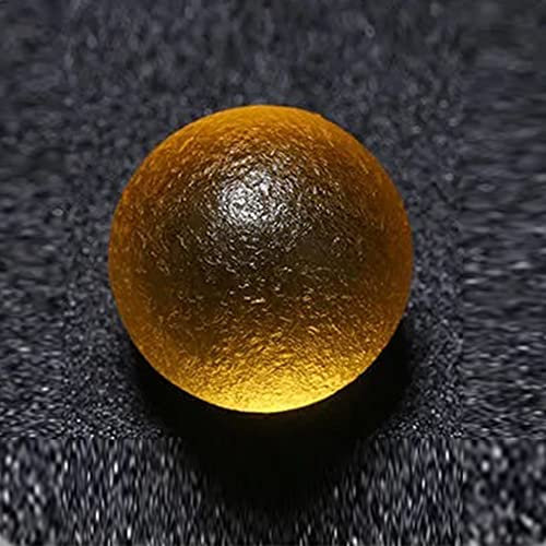 Gema Verde Artificial De 28Mm, Moldavita, Meteorito Checo, Esfera De Cristal De Impacto, Piedra Energética, Chakra, Cristales Curativos, Decoración De Cuentas,METEORITO DE ORO DE LIBIA