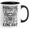 Wikinger Tasse Geschenk Nicht alle Probleme Schwert Lösen Axt Mittelalter Kaffee-Tasse (Schwarz)