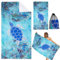 Dadabig 3pcs 180x90cm Toallas Playa+80x40cm Toalla Playa Niña+Bolsa,Toalla de Playa Grande Toalla Piscina Toalla Microfibra Grande Toalla Microfibra Playa Toalla Personalizada Playa Toalla Playa Niño