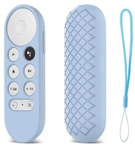 Remote Cover Case Compatible with Google Chromecast 2020 4K / Chromecast 2022 HD Case - Soft Silicone Cover for Remote Control