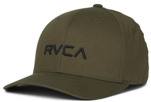 RVCA Flexfit Mütze - Müdigkeit, Fatigue, Large