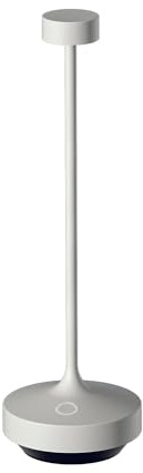 Lumisky Tischleuchte, kabellos, weiß, LED, Touch-Funktion, Warmweiß, Ruby White, Höhe 25 cm