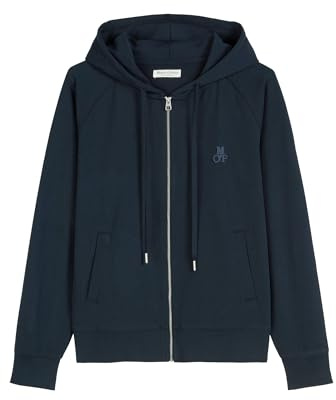 Marc O'Polo Damen Kapuzensweatjacke Heavy Jersey