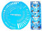 373 SR916SW 10 Piles Boutons Renata avec Gabarit