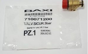 Valvola sicurezza Baxi 3BAR