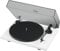 Lettore di dischi Pro-Ject Primary E OM NN - Qualità del suono pura e facilità d'uso, Plug & Play, bassa distorsione - estrema stabilità - Bianco